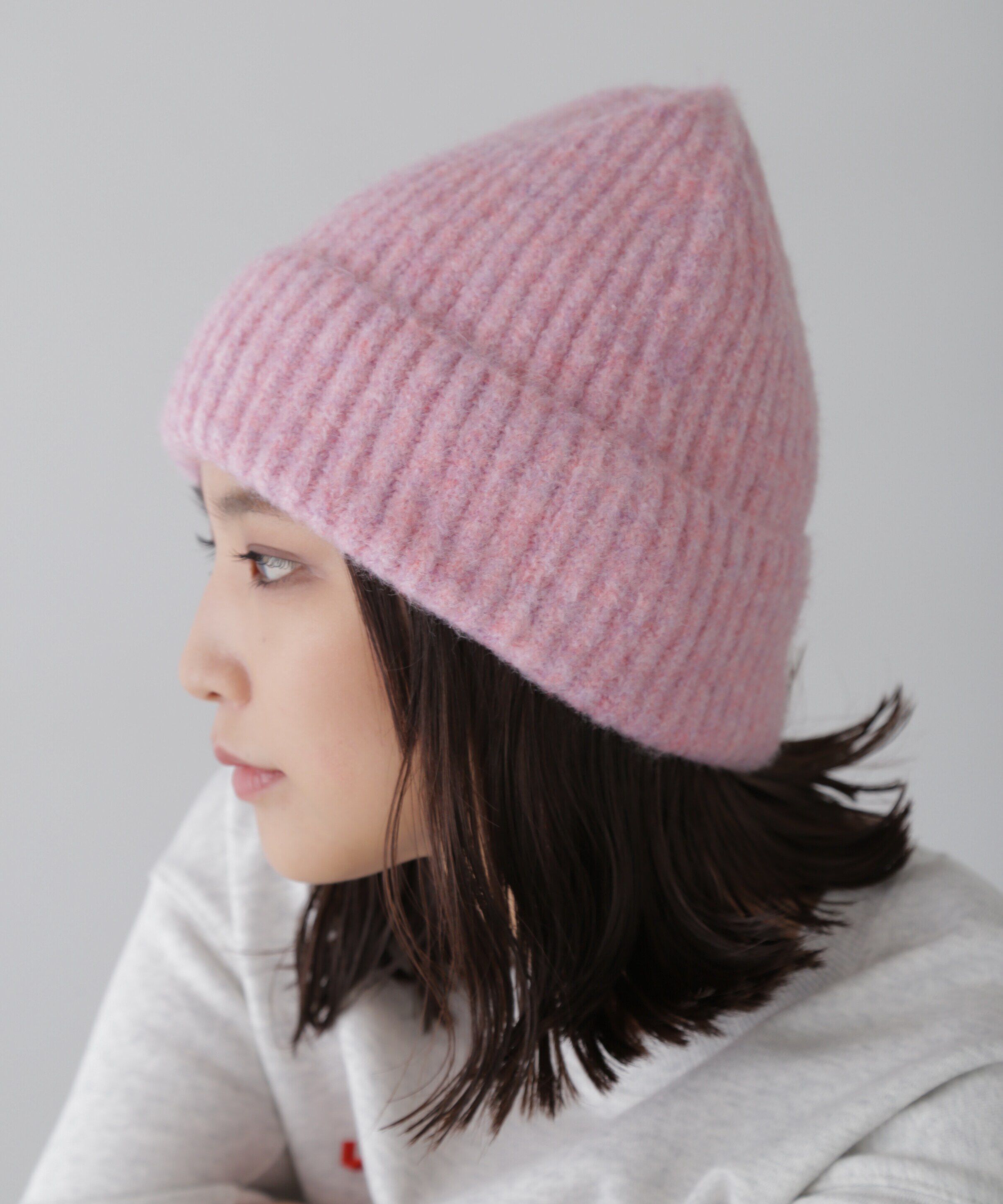  「ミックスヤーンニットキャップ」|ソックス|