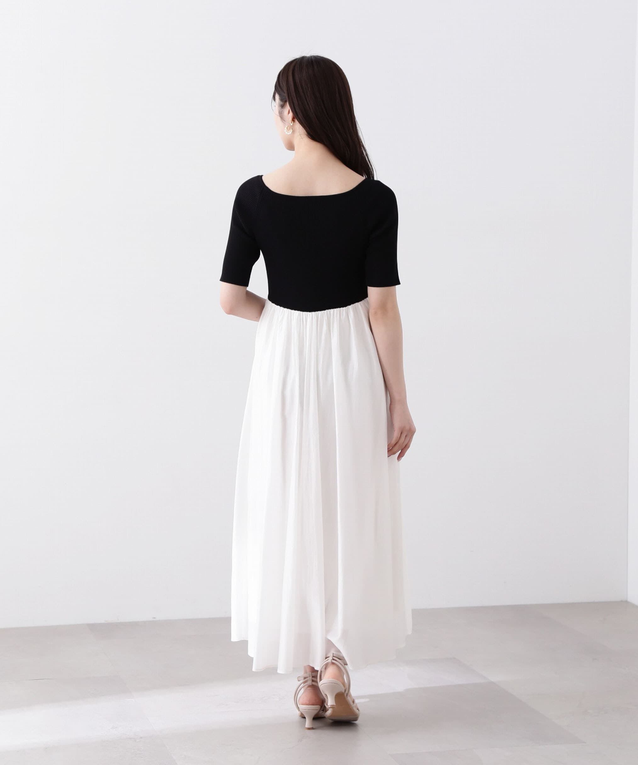 PROPORTION BODY DRESSING「シアードッキングニットワンピース」|ワンピース|