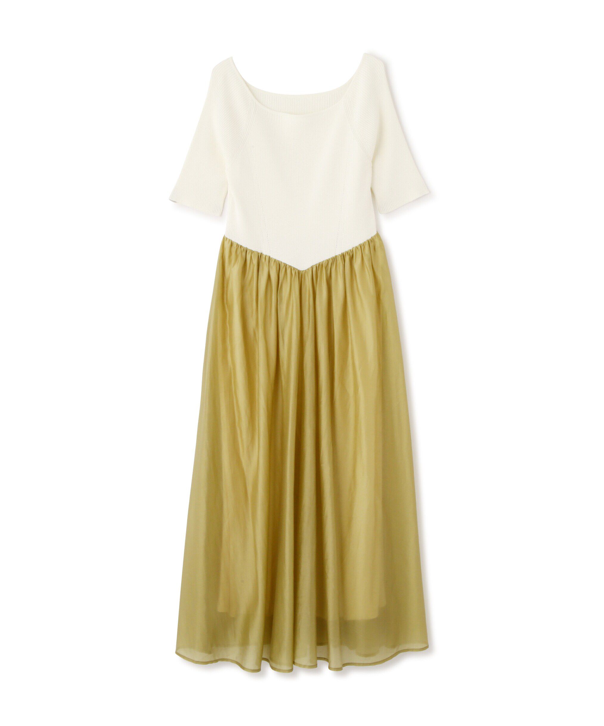 PROPORTION BODY DRESSING「シアードッキングニットワンピース」|ワンピース|