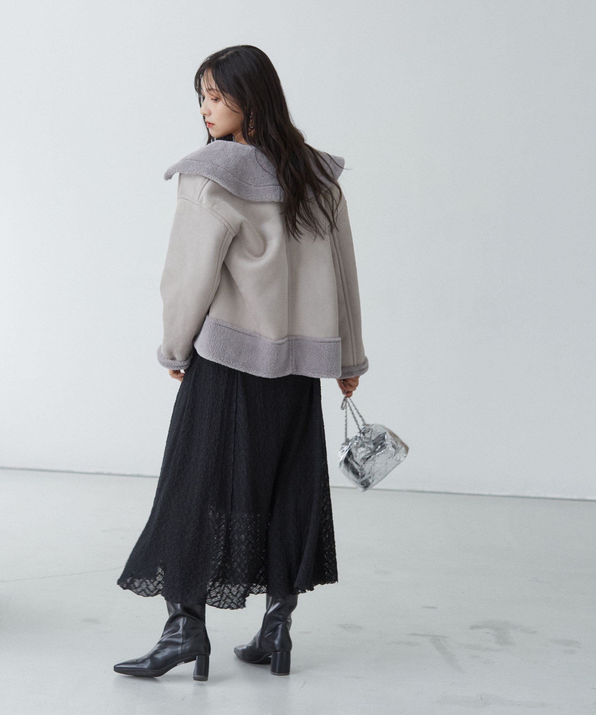 PROPORTION BODY DRESSING「フェイクムートンコート　24AW」|その他|