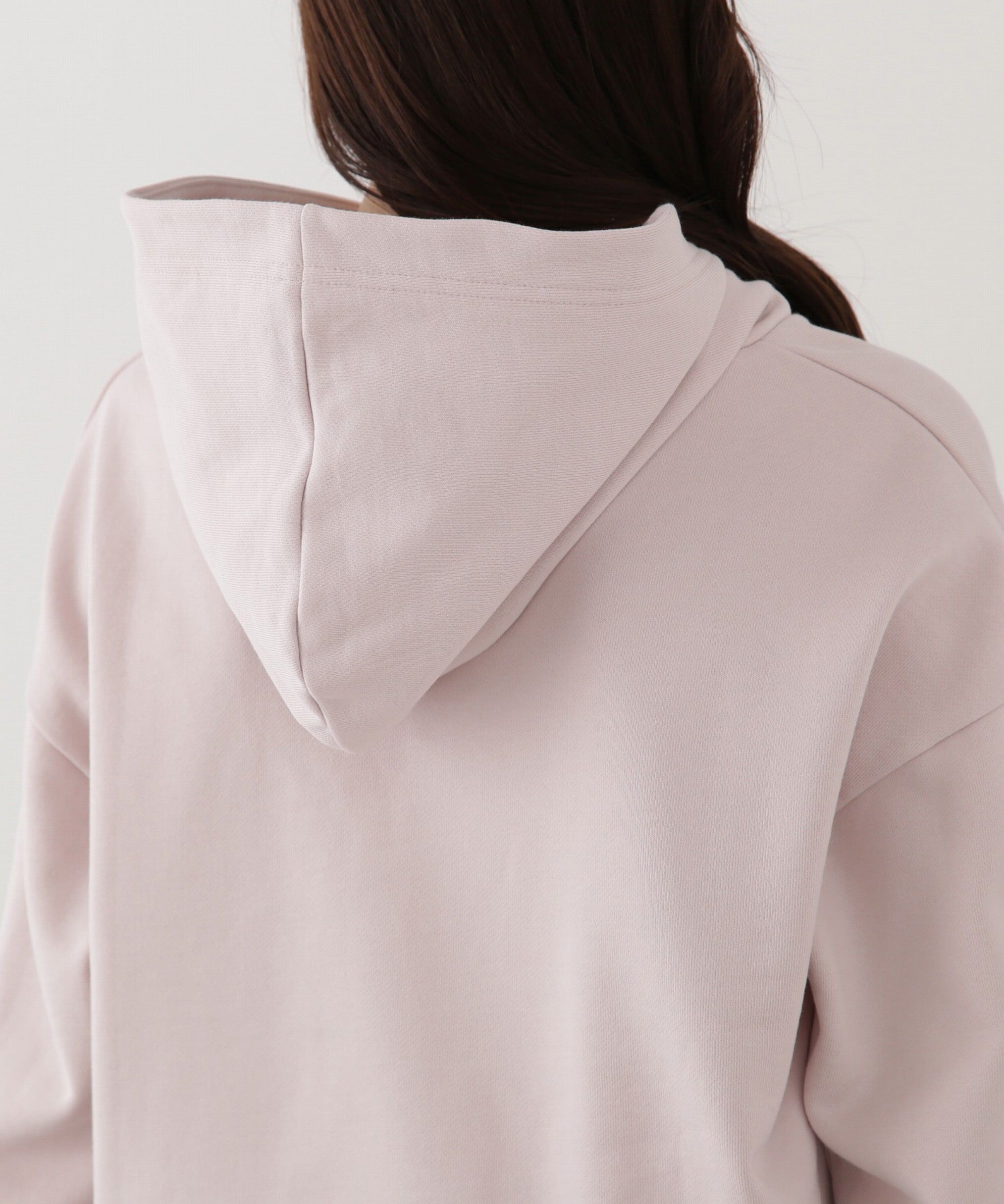 PROPORTION BODY DRESSING「リボンブローチ付きフーディー」|Tシャツ・カットソー|