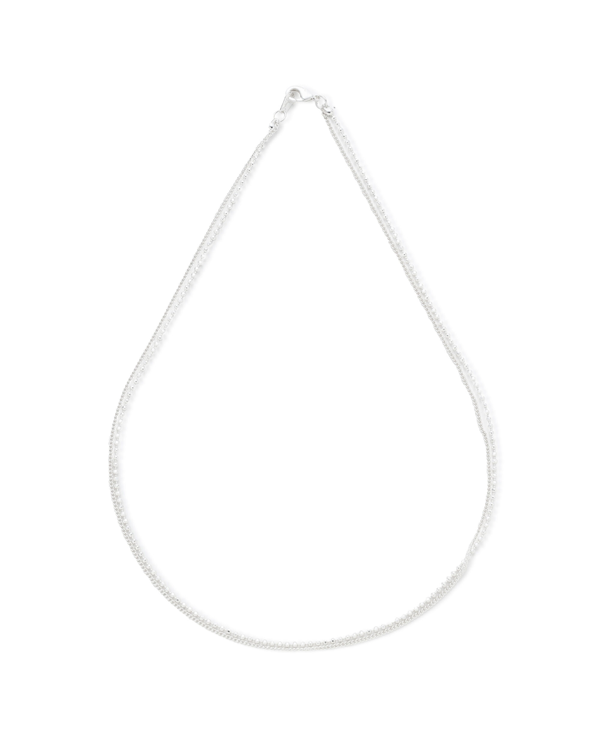 PROPORTION BODY DRESSING「ナローチェーンネックレス」|その他|シルバー