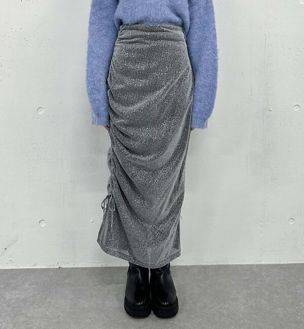archives「ラメカットドロストタイトスカート」|スカート|