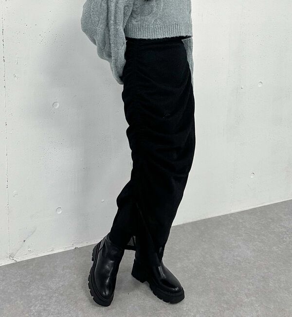 archives「ラメカットドロストタイトスカート」|スカート|