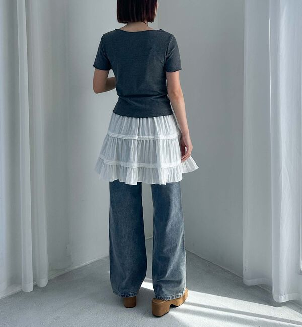 archives「アシメタックボタンカットＴＯＰＳ　５Ｓ」|Tシャツ・カットソー|