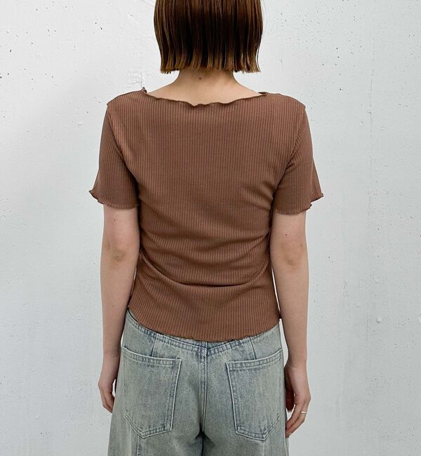 archives「アシメタックボタンカットＴＯＰＳ　５Ｓ」|Tシャツ・カットソー|