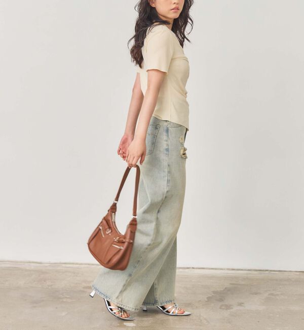 archives「アシメタックボタンカットＴＯＰＳ　５Ｓ」|Tシャツ・カットソー|