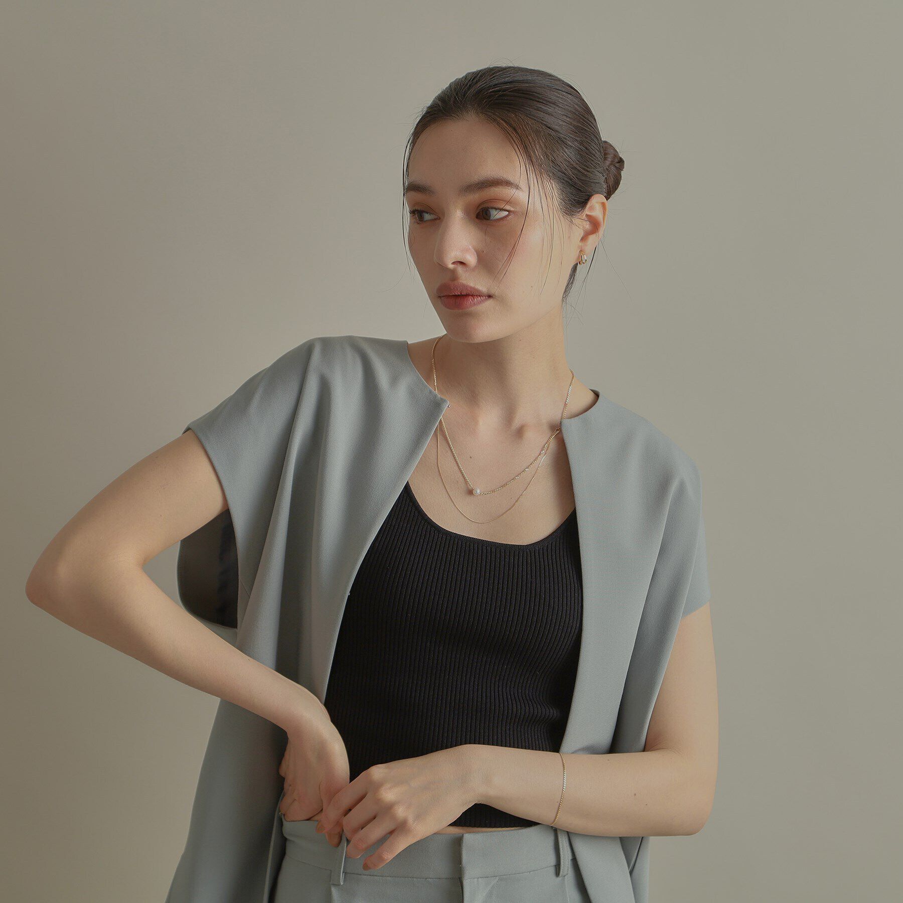 COCOSHNIK「K10キヘイチェーン ブレスレット」|ブレスレット・バングル|