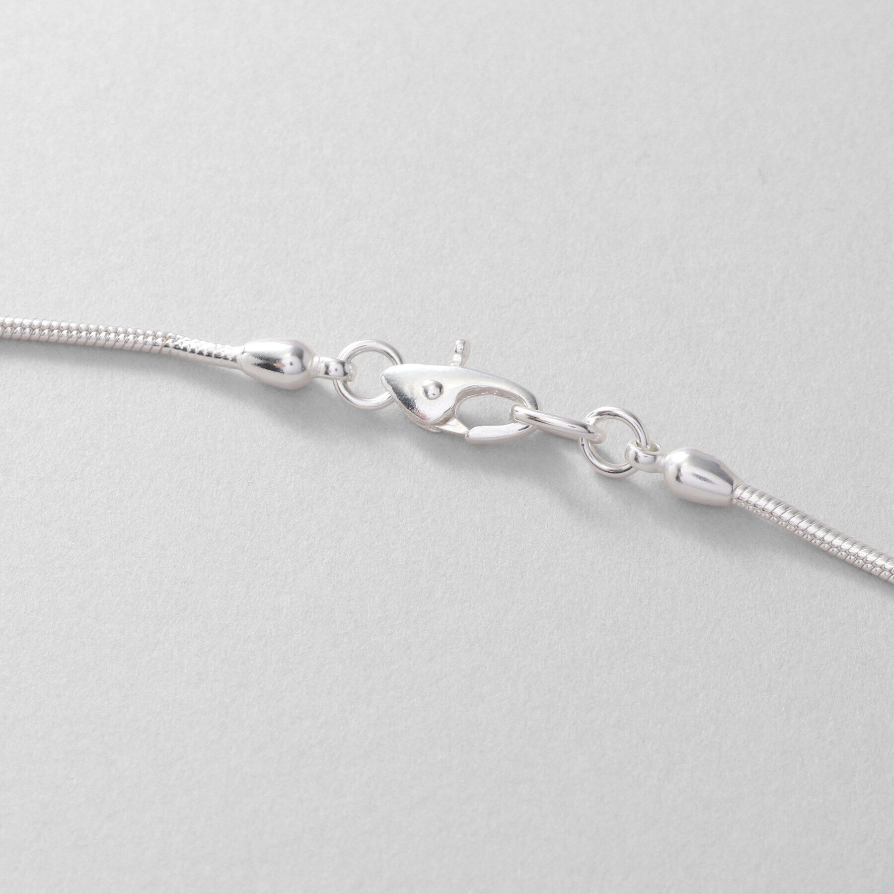 COCOSHNIK ONKITSCH「シルバー デザインチェーン スネークネックレス（90cm）」|ネックレス|