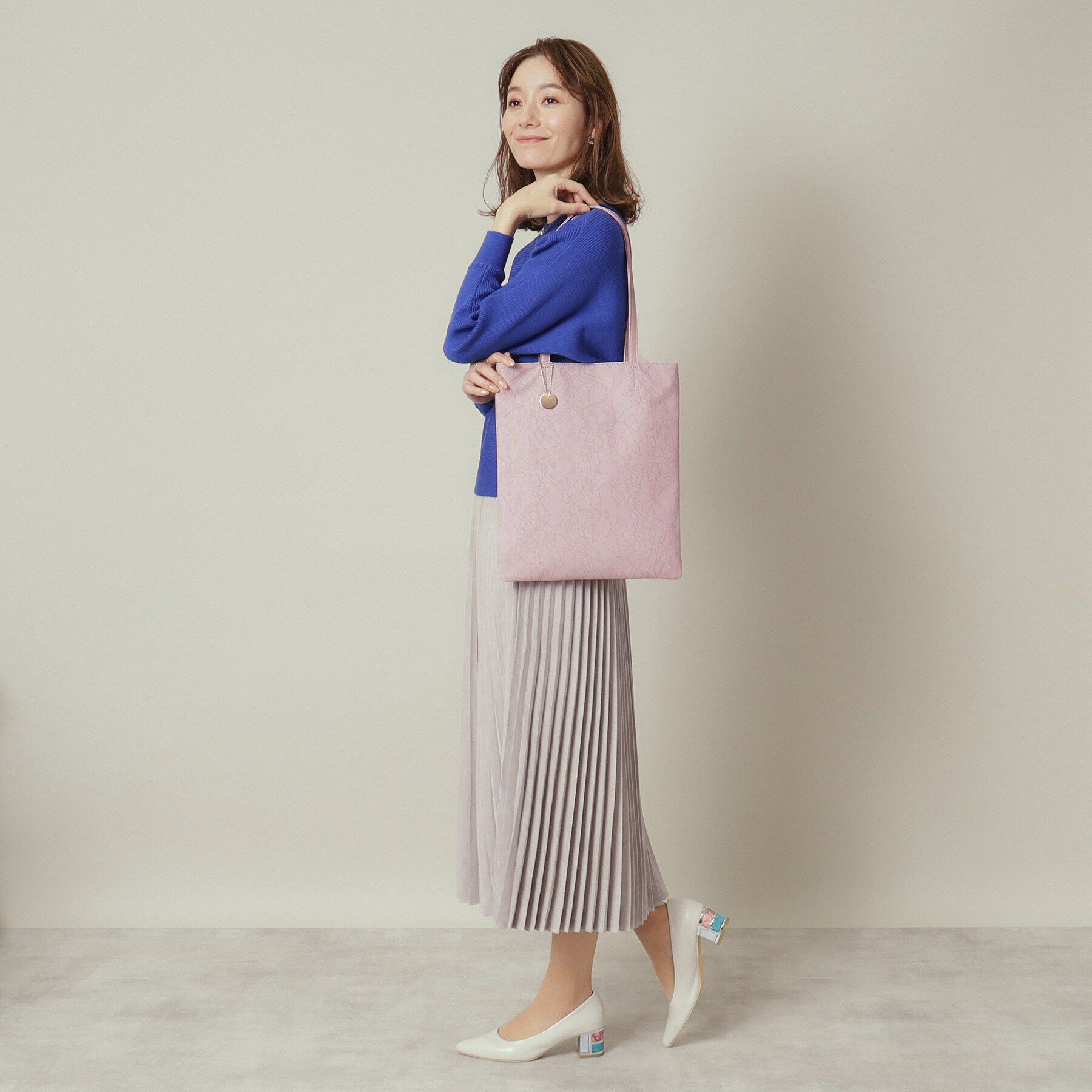 ITS&rsquo;DEMO「【A4対応】コインチャーム付薄マチトート」|トートバッグ|