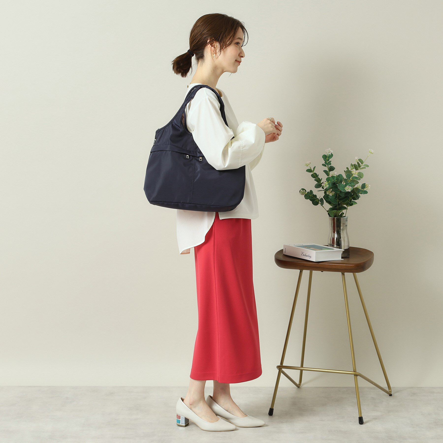 ITS&rsquo;DEMO「【2WAY】高密度バルーン10Pトート」|トートバッグ|