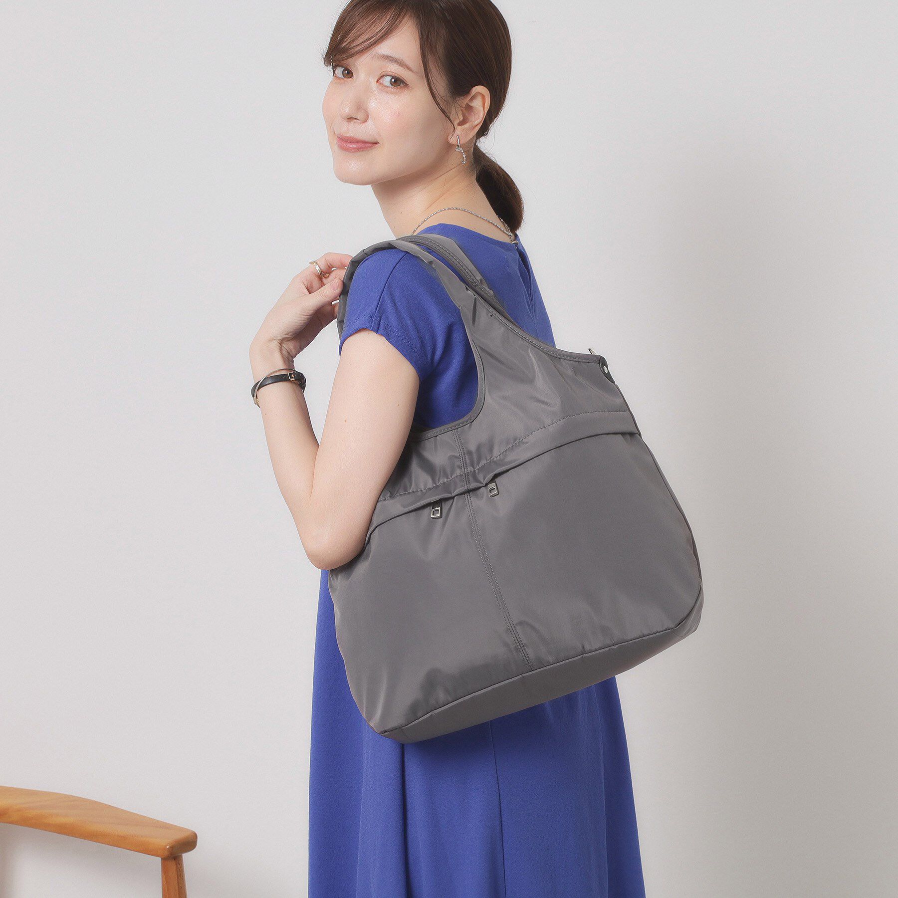 ITS&rsquo;DEMO「【2WAY】高密度バルーン10Pトート」|トートバッグ|