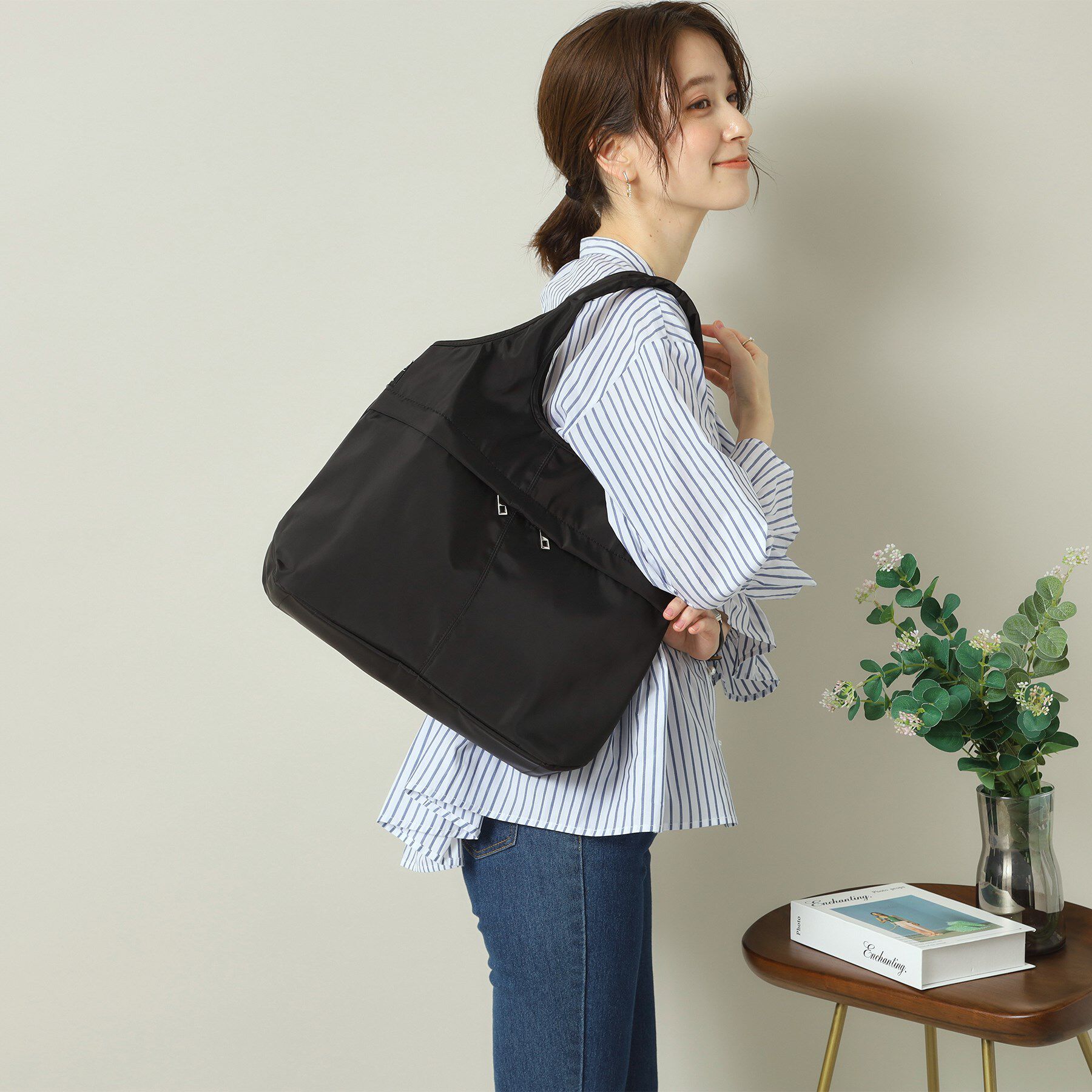 ITS&rsquo;DEMO「【2WAY】高密度バルーン10Pトート」|トートバッグ|