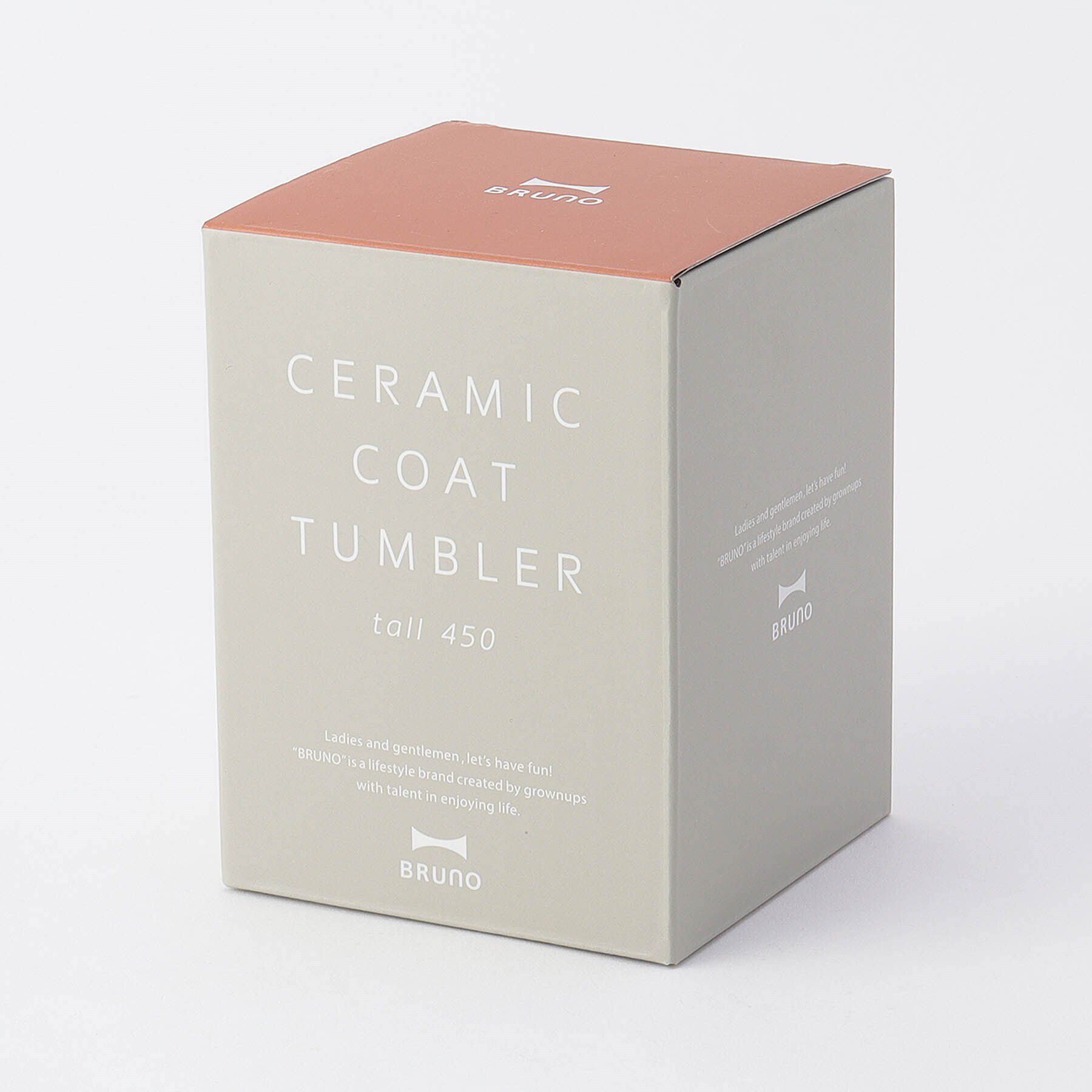 212 KITCHEN STORE「◆セラミックコートタンブラー tall 450ml GRG ＜BRUNO ブルーノ＞」|グラス・マグカップ|