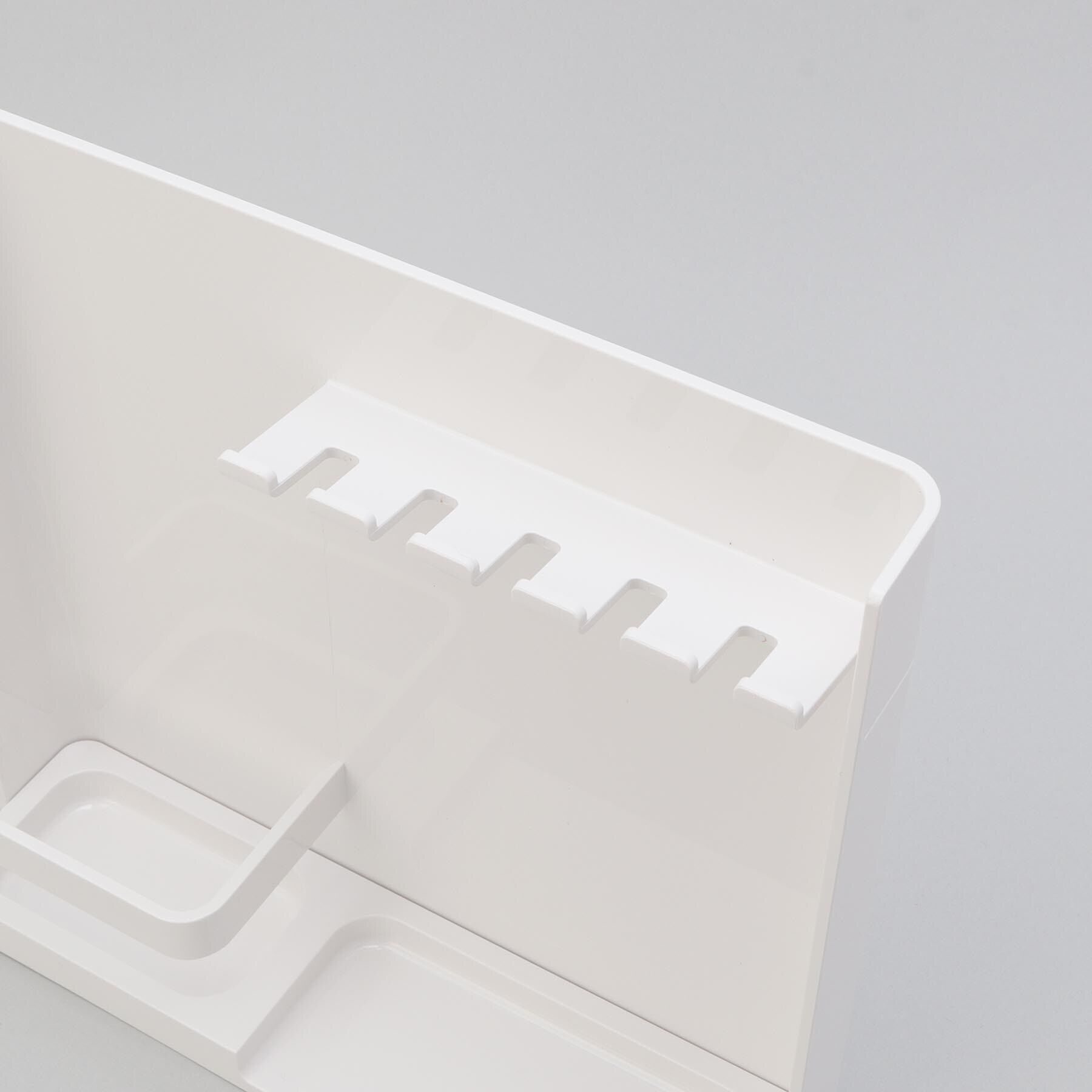 212 KITCHEN STORE「目隠し歯ブラシ＆チューブスタンド WH 山崎実業 ＜tower タワー＞」|食器・キッチングッズ|