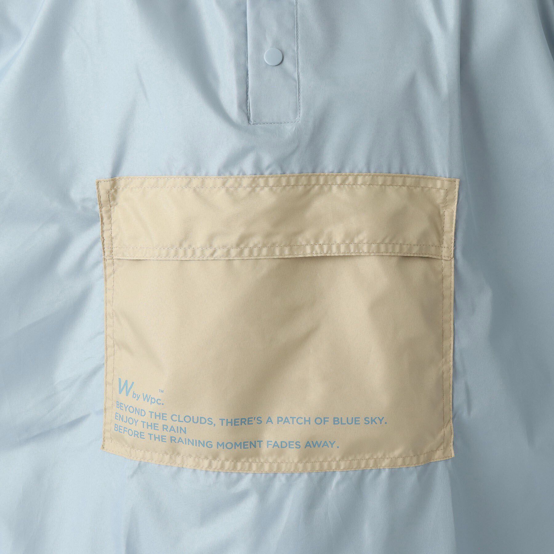 212 KITCHEN STORE「Wpc. パッカブルポンチョバイカラーユニセックス BGY」|その他|