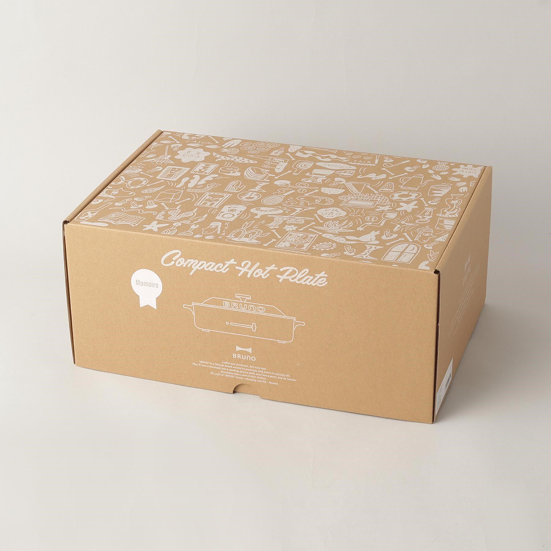 212 KITCHEN STORE「コンパクトホットプレート MOMOIRO ＜BRUNO ブルーノ＞」|食器・キッチングッズ|