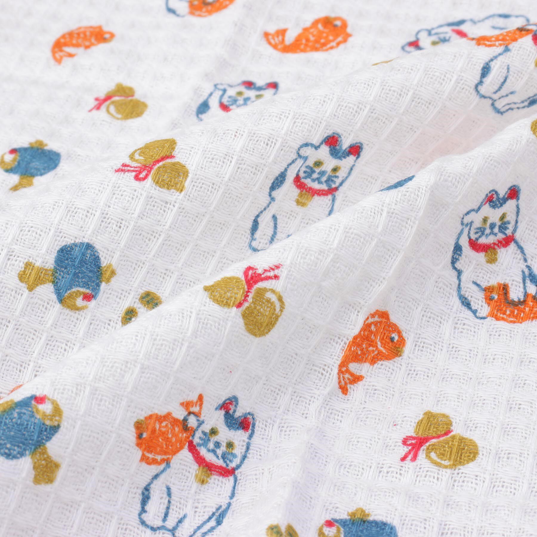 212 KITCHEN STORE「マネキネコ お年賀ディッシュクロス 2P」|食器・キッチングッズ|