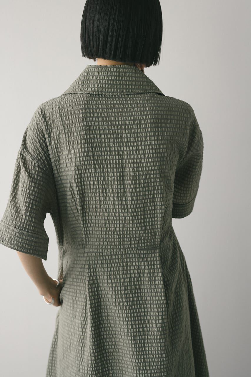 STYLEMIXER「ビッグカラーフレアワンピース」|ワンピース|