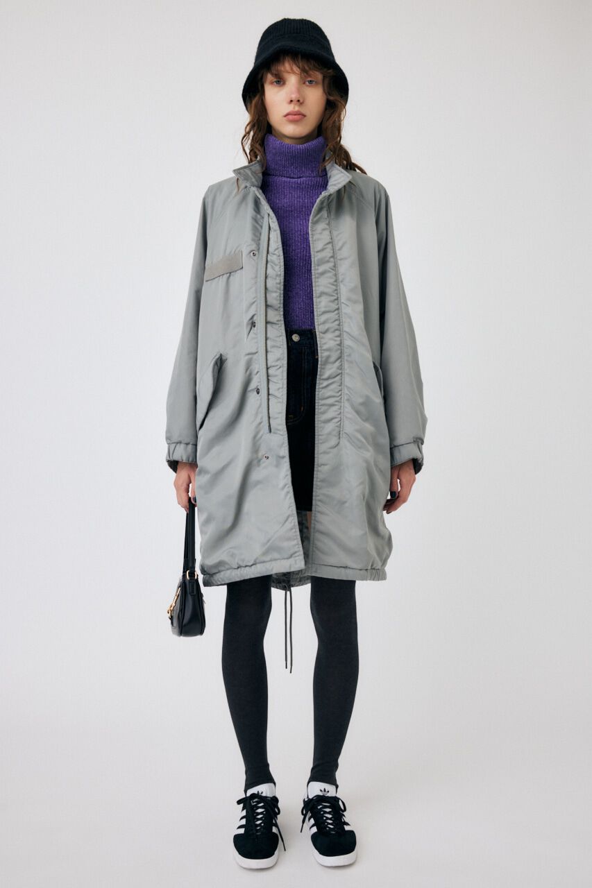 MOUSSY「OVERSIZED M65 FISHTAIL パーカ」|その他|L/GRY1