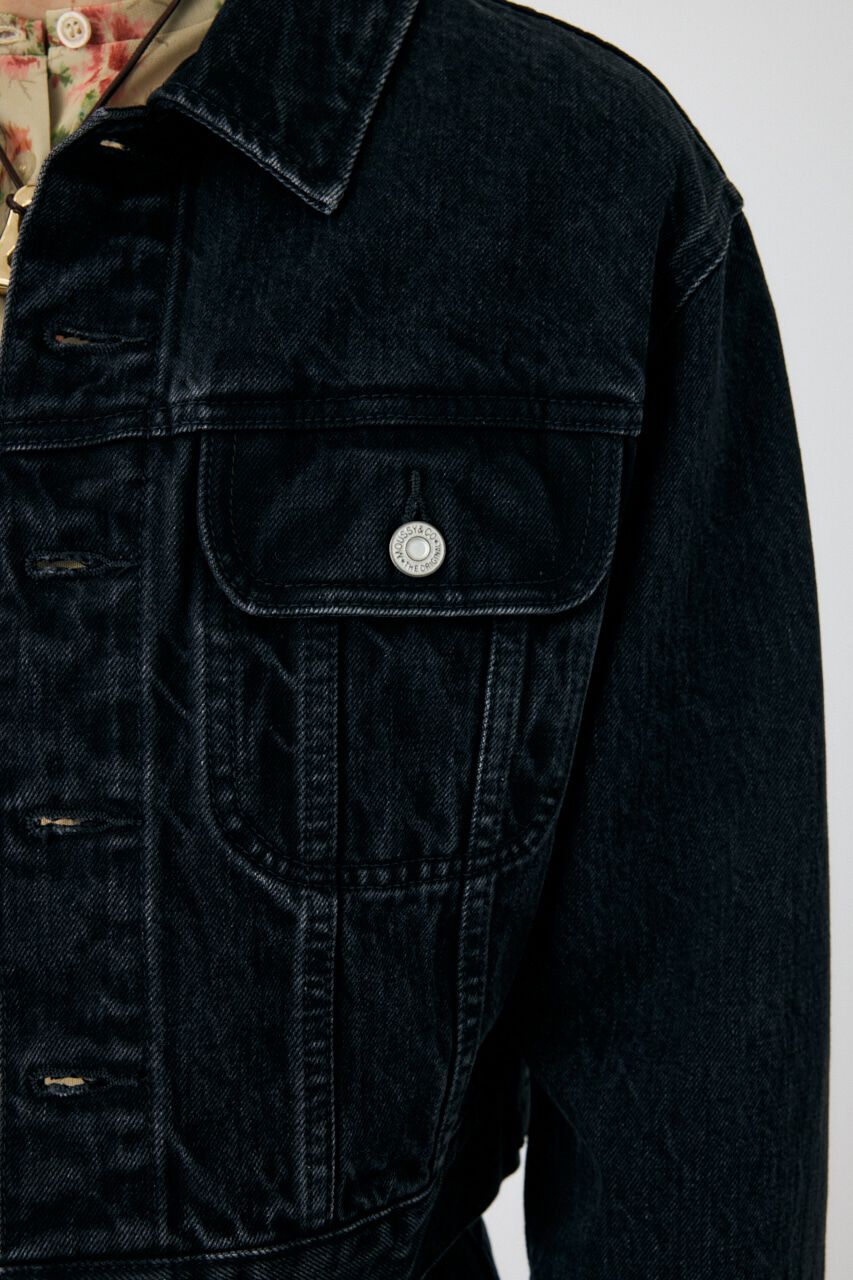 MOUSSY「90S SHORT デニムジャケット」|デニムジャケット|