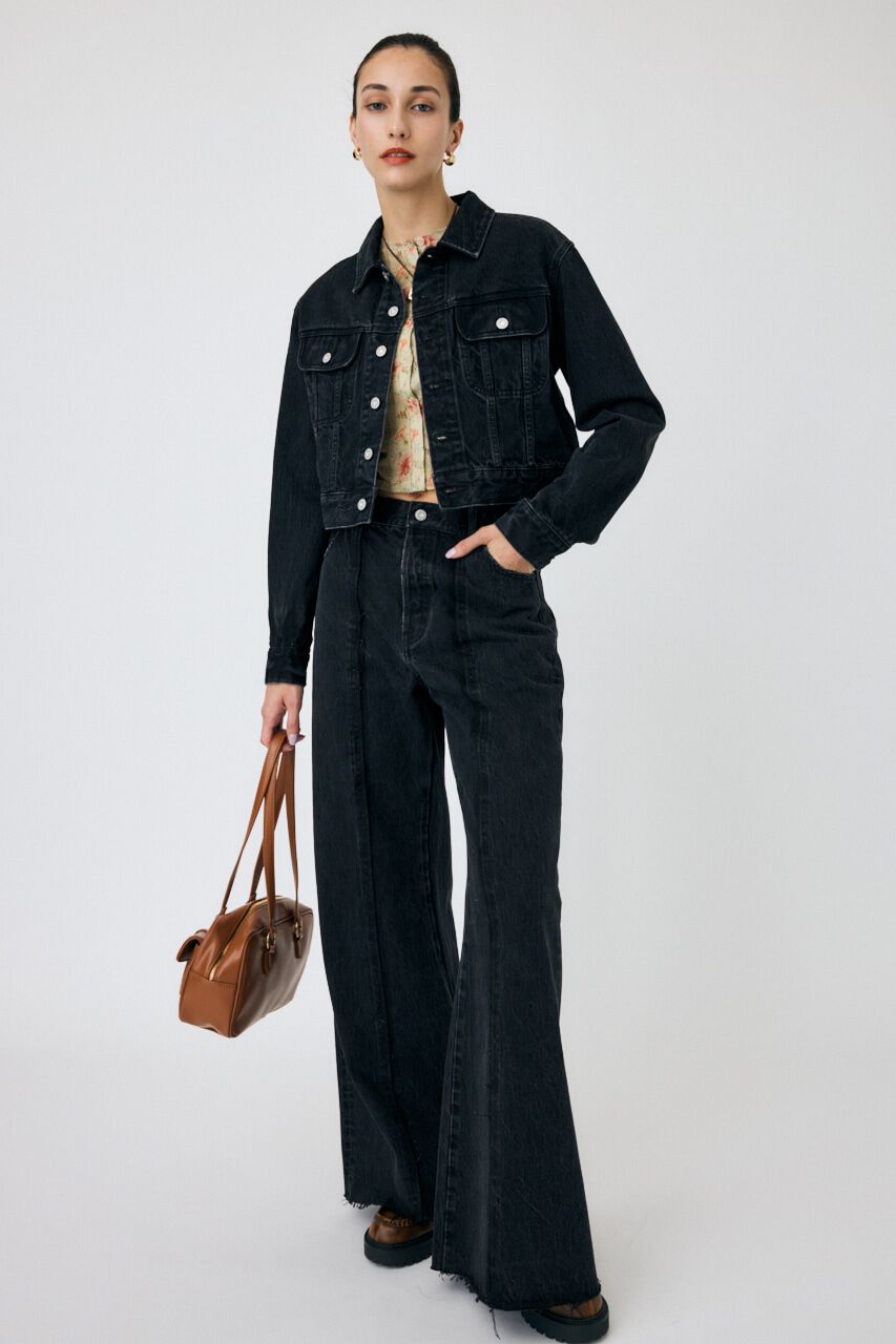 MOUSSY「90S SHORT デニムジャケット」|デニムジャケット|