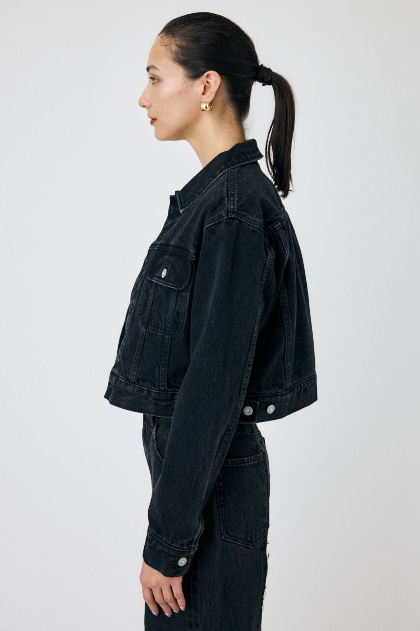 MOUSSY「90S SHORT デニムジャケット」|デニムジャケット|