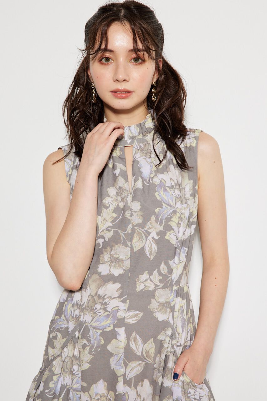 rienda「ティアードデザインフレアOP」|ワンピース|