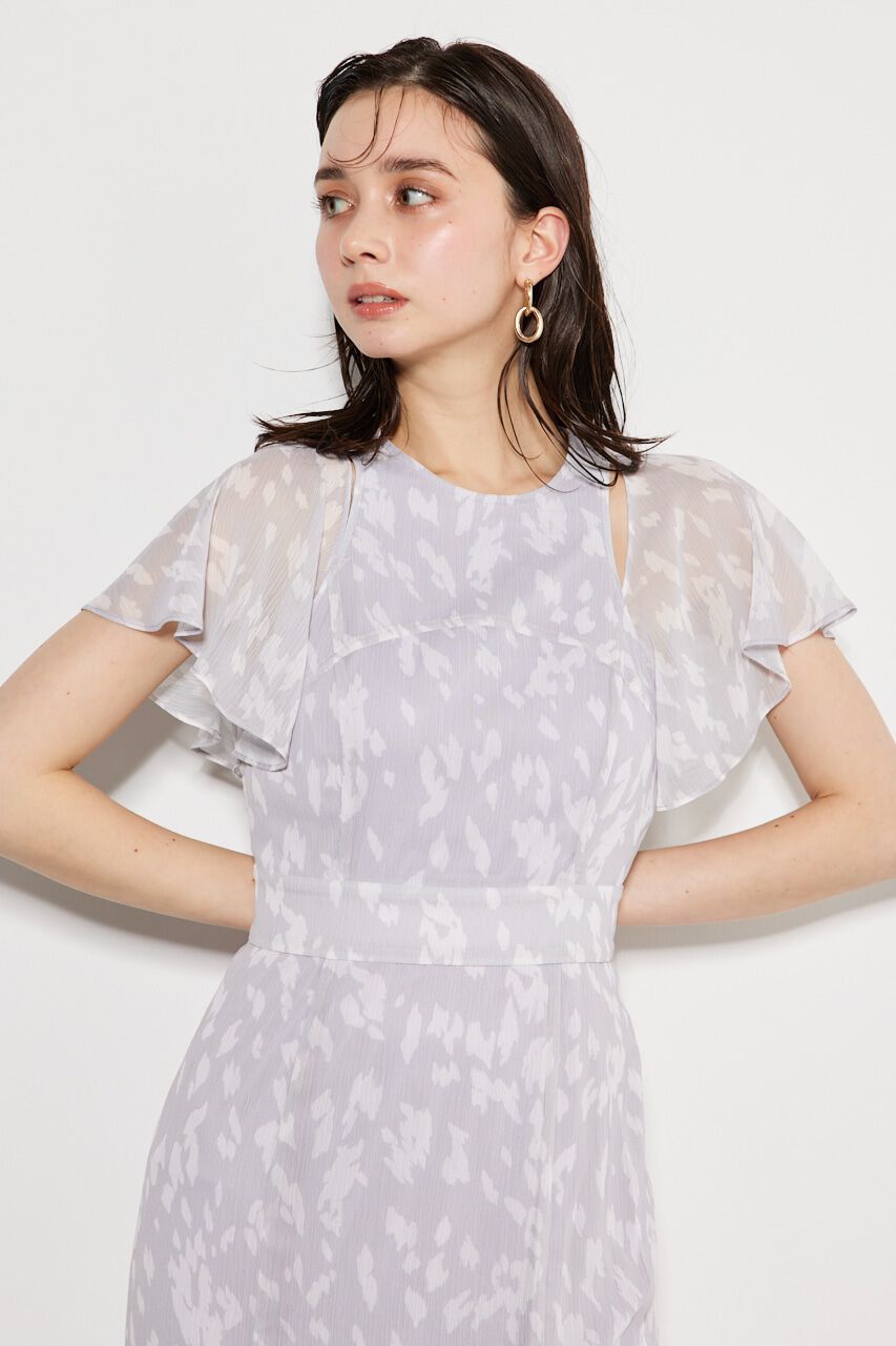 rienda「チェストスリットレオパードマーメイドOP」|ワンピース|