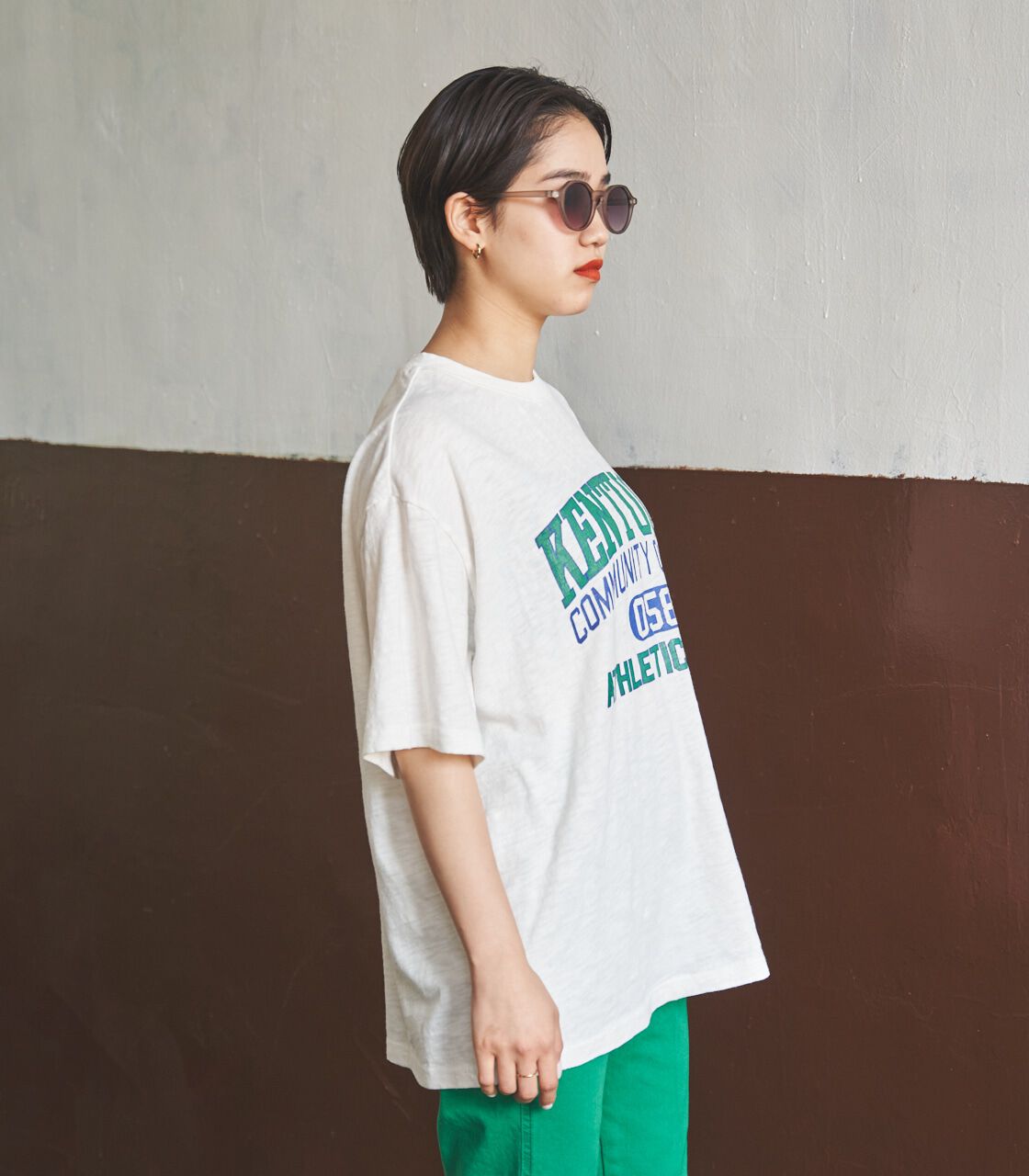 RODEO CROWNS「GOOD OLD カレッジTシャツ」|Tシャツ・カットソー|