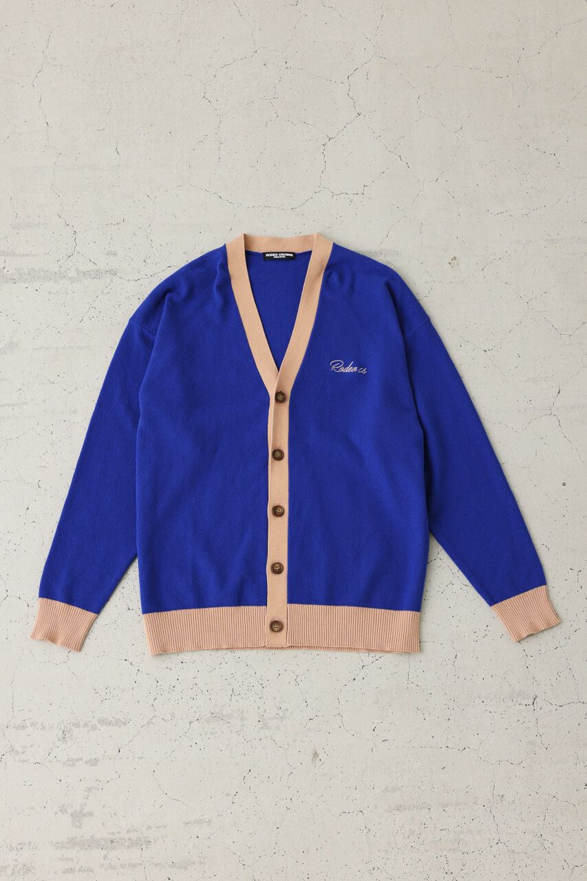 RODEO CROWNS「バイカラーニットカーディガン」|カーディガン|