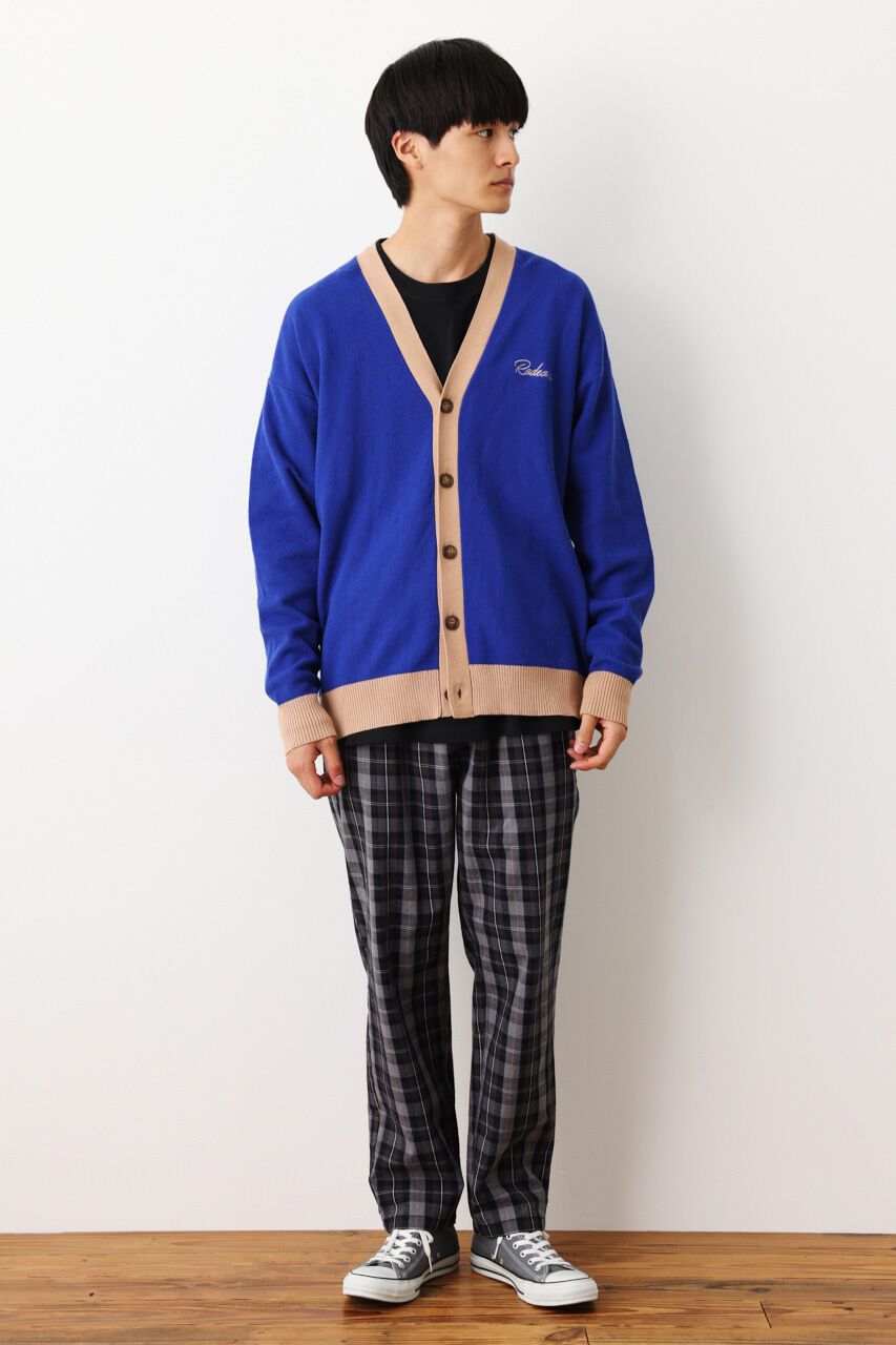 RODEO CROWNS「バイカラーニットカーディガン」|カーディガン|