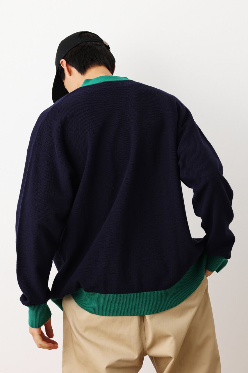 RODEO CROWNS「バイカラーニットカーディガン」|カーディガン|