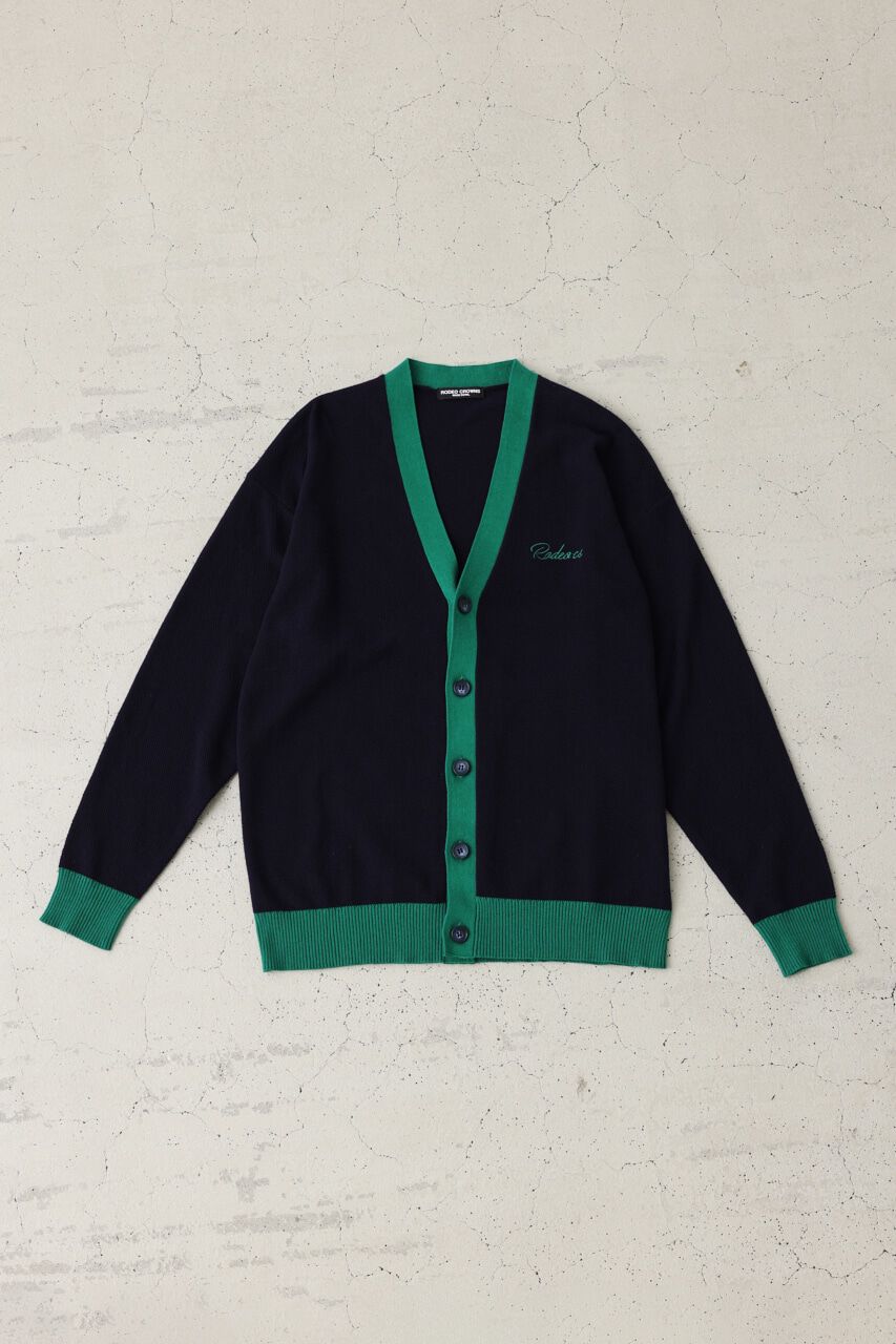 RODEO CROWNS「バイカラーニットカーディガン」|カーディガン|
