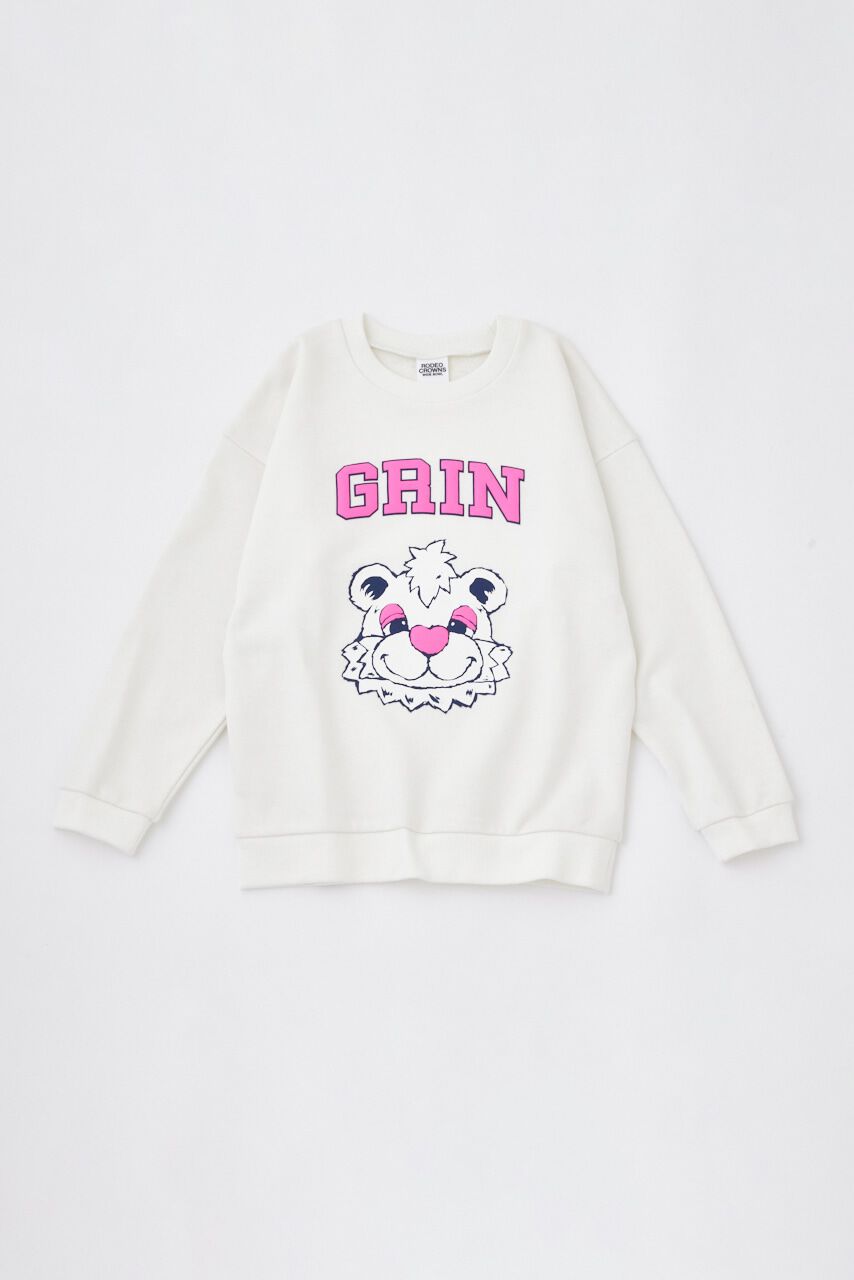 RODEO CROWNS「キッズロディーフェイスカレッジスウェット」|Tシャツ・カットソー|O/WHT1