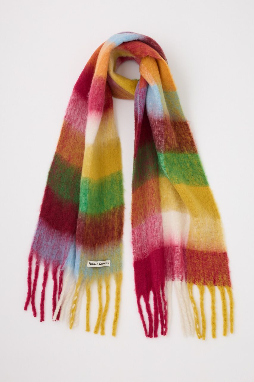 RODEO CROWNS「バルキーチェックマフラー」|その他|