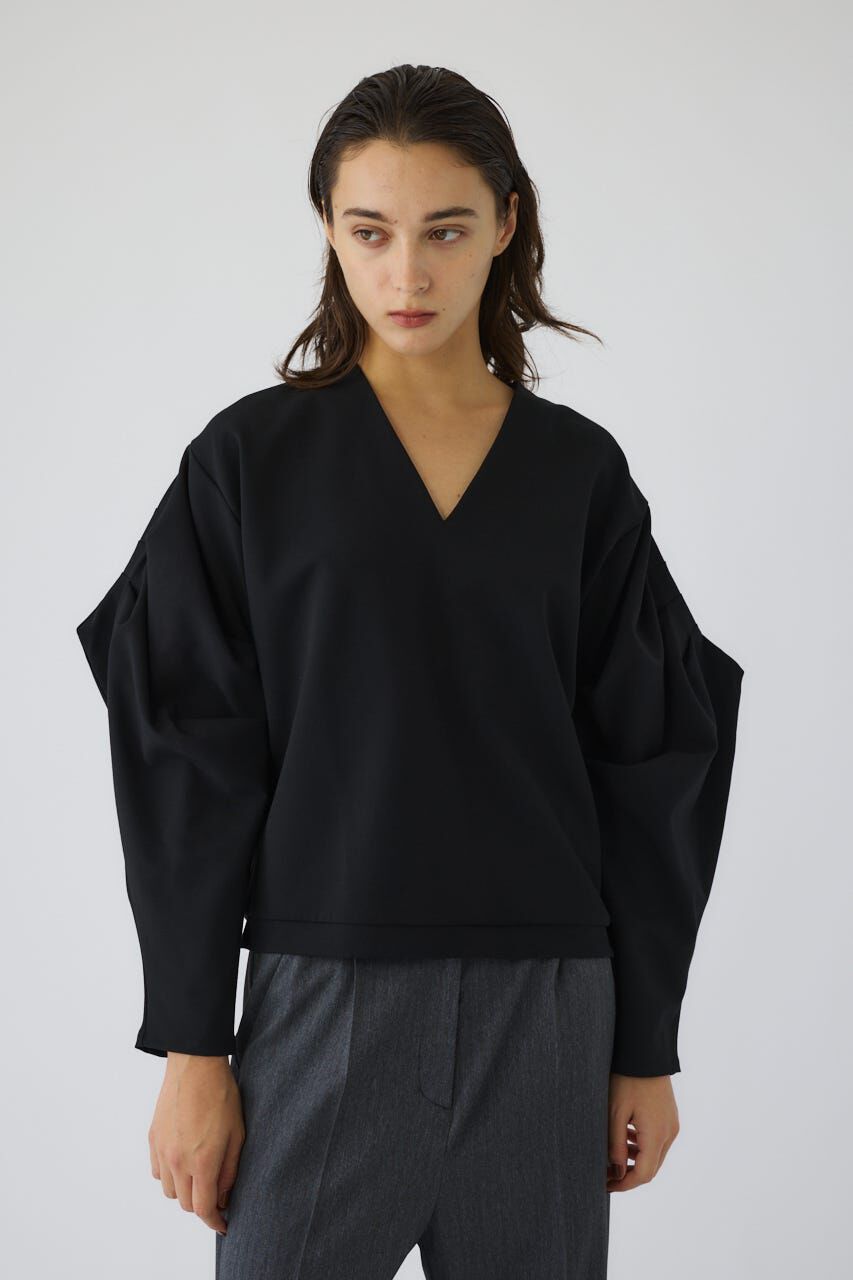 RIM.ARK 「Volume sleeve v-neck PO」|Tシャツ・カットソー|