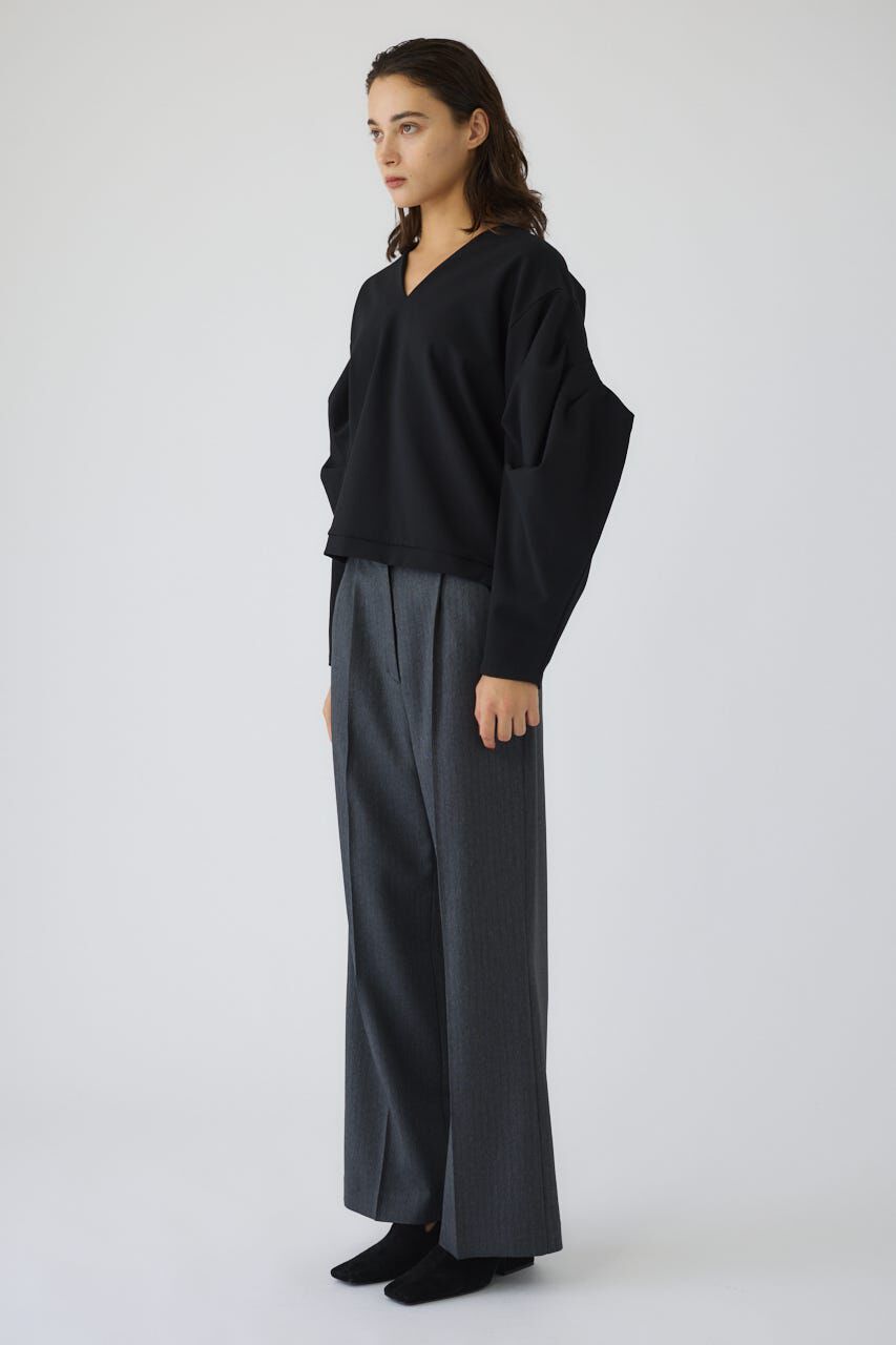 RIM.ARK 「Volume sleeve v-neck PO」|Tシャツ・カットソー|