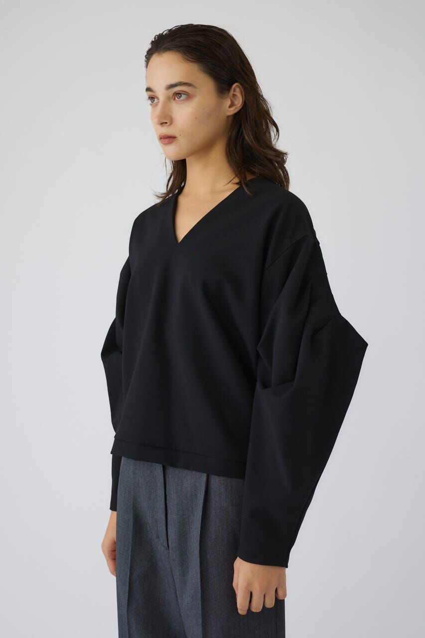 RIM.ARK 「Volume sleeve v-neck PO」|Tシャツ・カットソー|