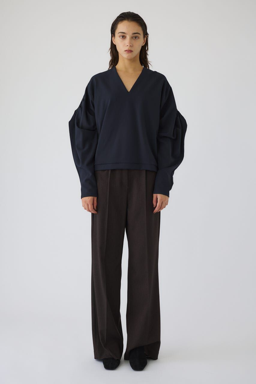 RIM.ARK 「Volume sleeve v-neck PO」|Tシャツ・カットソー|