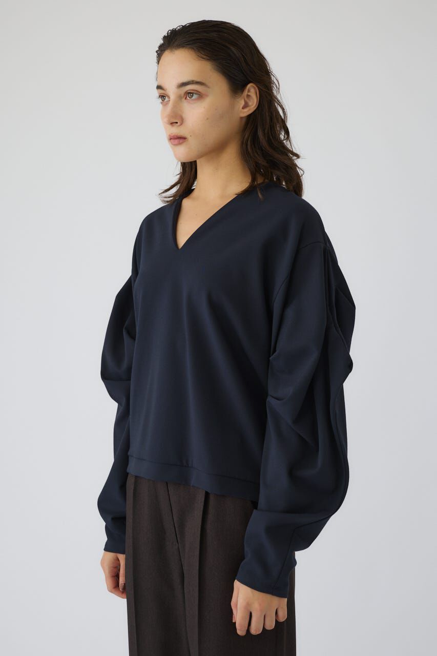 RIM.ARK 「Volume sleeve v-neck PO」|Tシャツ・カットソー|