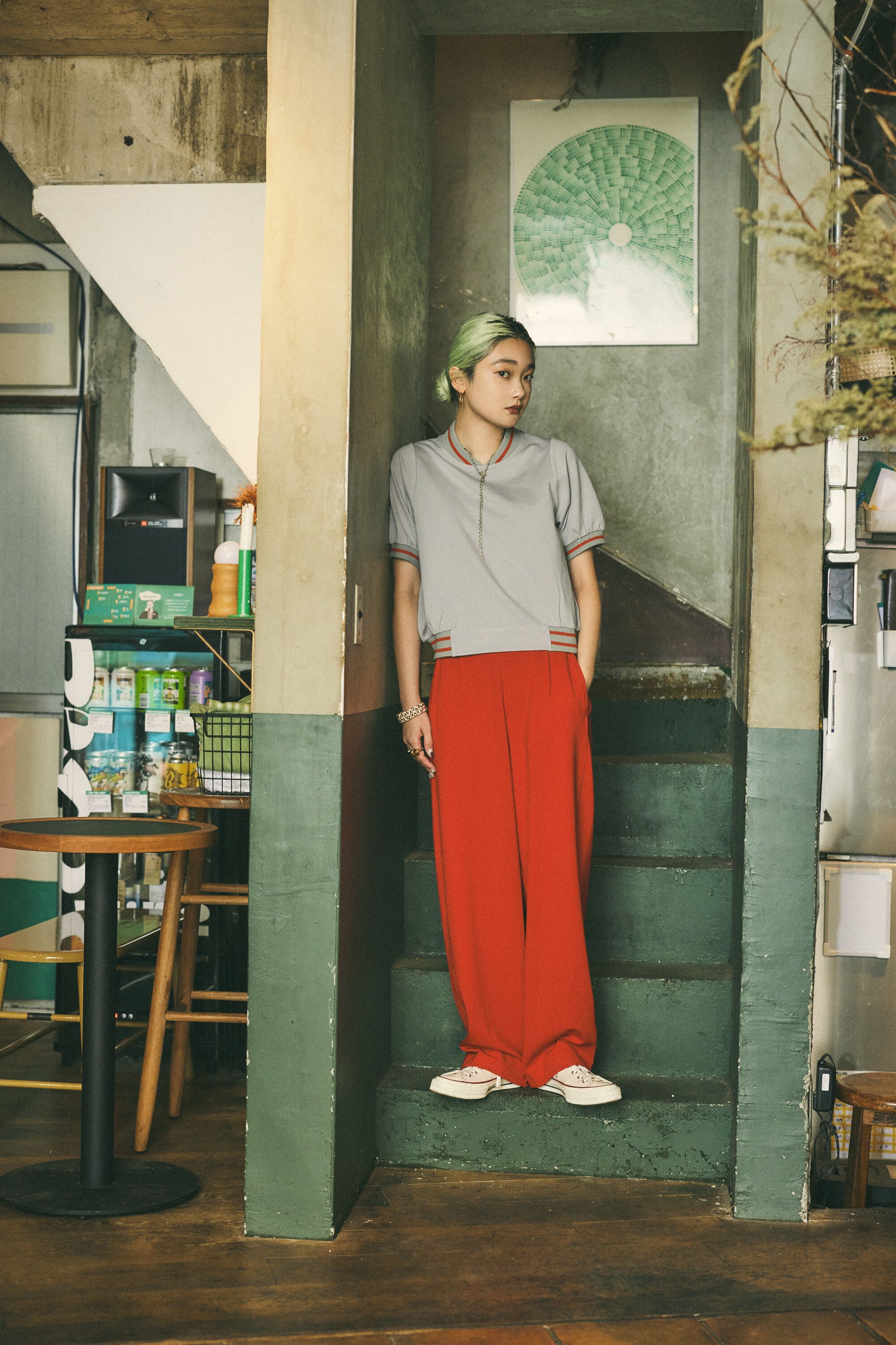 HeRIN.CYE「mio yanase / Ponte polo tops」|Tシャツ・カットソー|