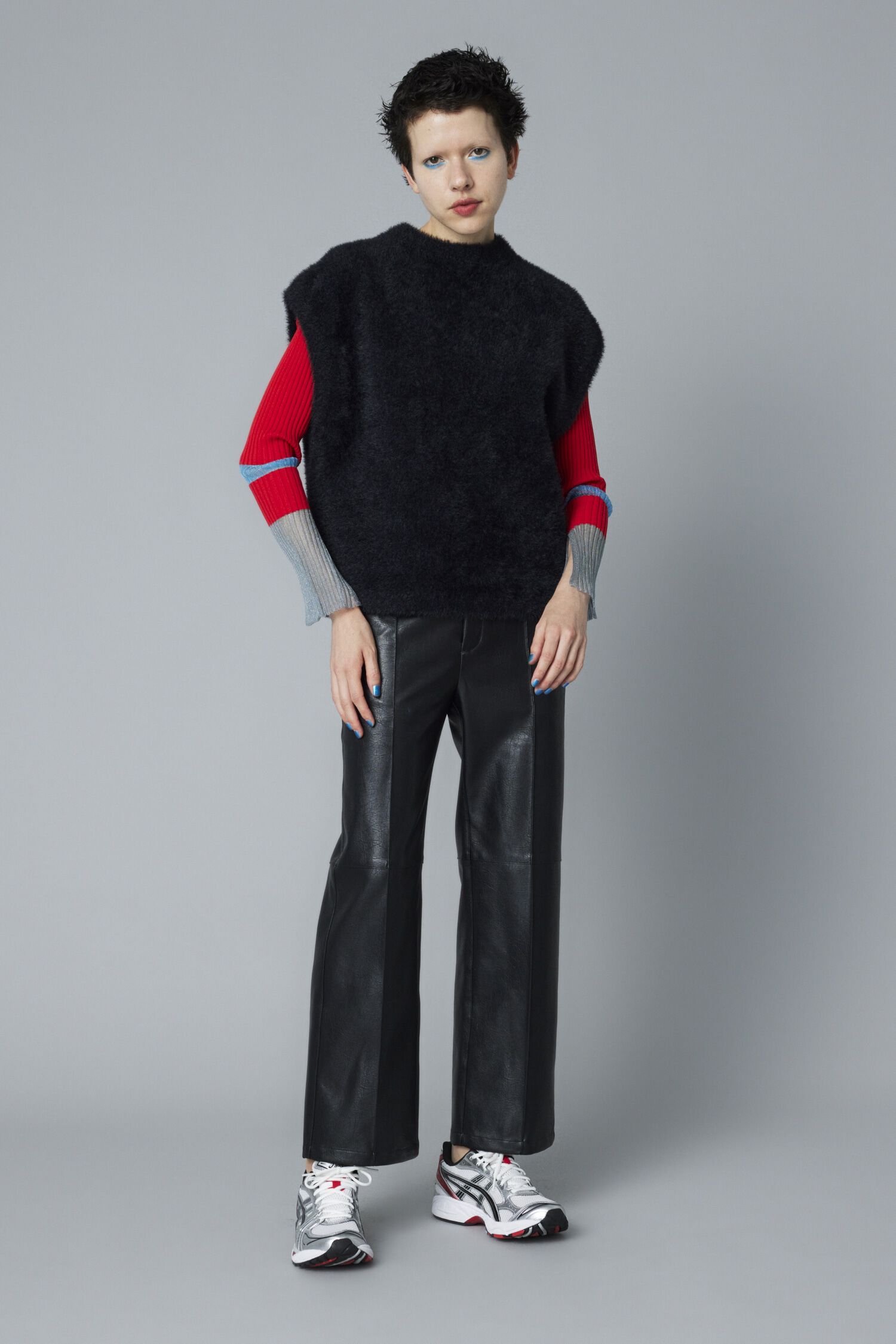 HeRIN.CYE「Shiny long pants」|その他|BLK