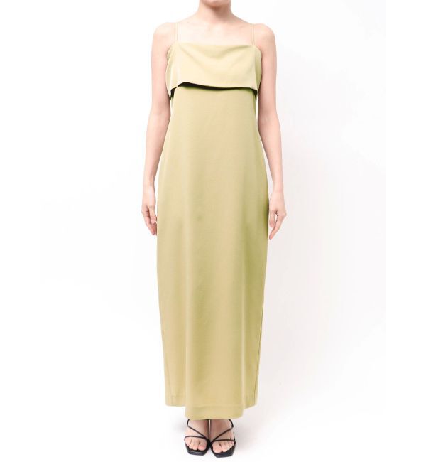 ELENDEEK「LAPEL I-LINE CAMI OP」|ワンピース|