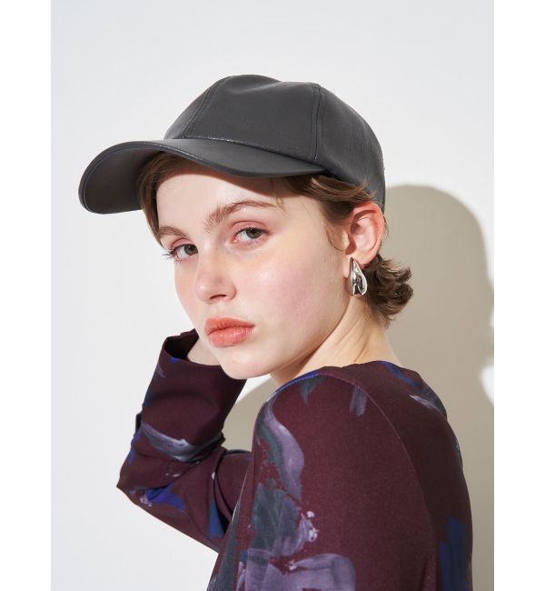 ELENDEEK「FAKE LEATHER CAP」|キャップ・キャスケット|
