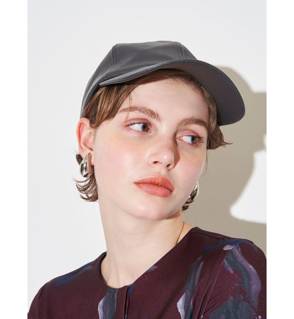 ELENDEEK「FAKE LEATHER CAP」|キャップ・キャスケット|