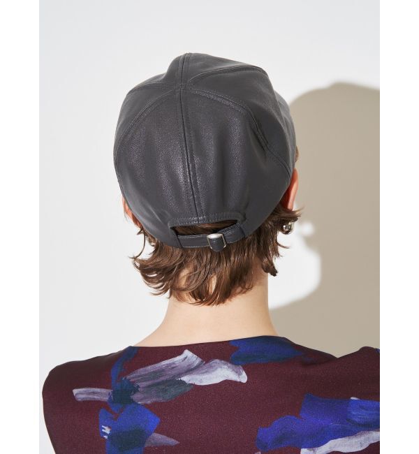 ELENDEEK「FAKE LEATHER CAP」|キャップ・キャスケット|