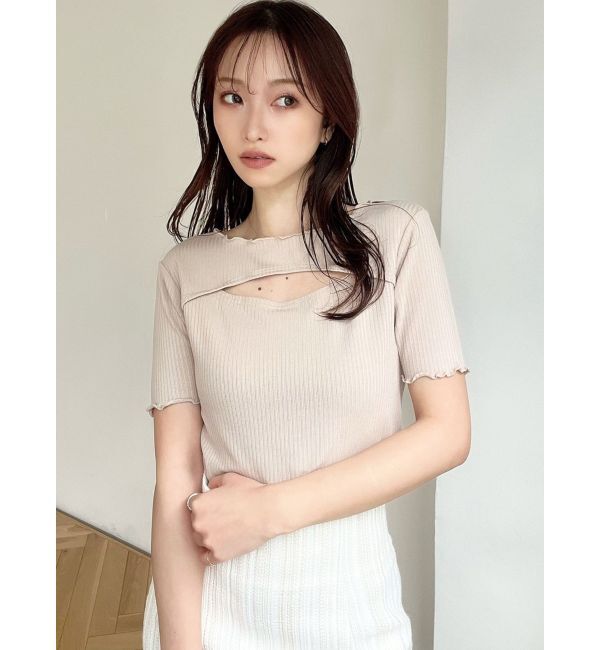 RESEXXY「バストオープンカットトップス」|Tシャツ・カットソー|