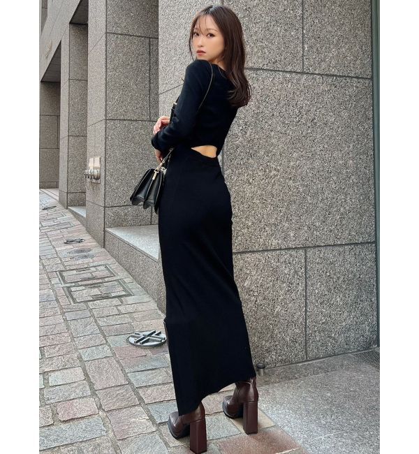 RESEXXY「コルセットパターンニットワンピース」|ワンピース|