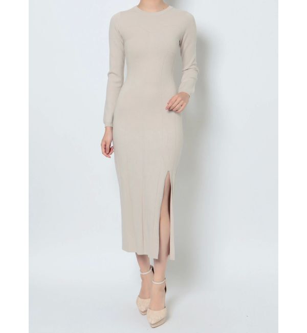 RESEXXY「コルセットパターンニットワンピース」|ワンピース|